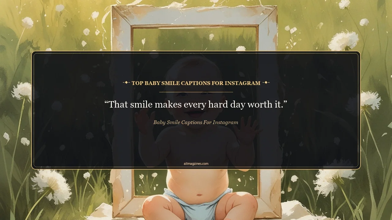 Top Baby Smile Captions for Instagram - baby smile captions for Instagram