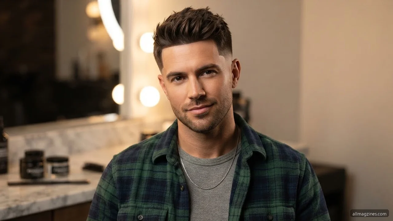 Styling the Low Burst Taper at Home - Taper Low Burst Fade hair visualizer
