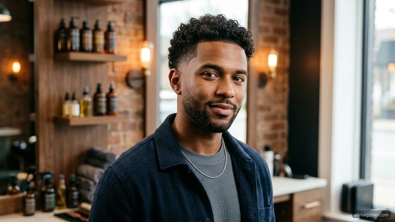 Night Care Routines to Preserve the Fade and Shape - Taper Low Burst Fade hair visualizer