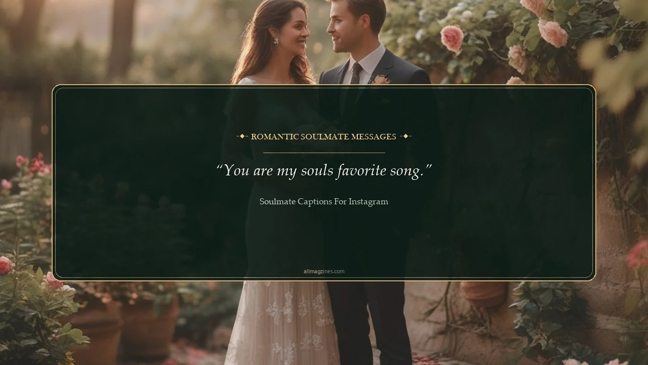 Romantic Soulmate Messages - Soulmate Captions for Instagram
