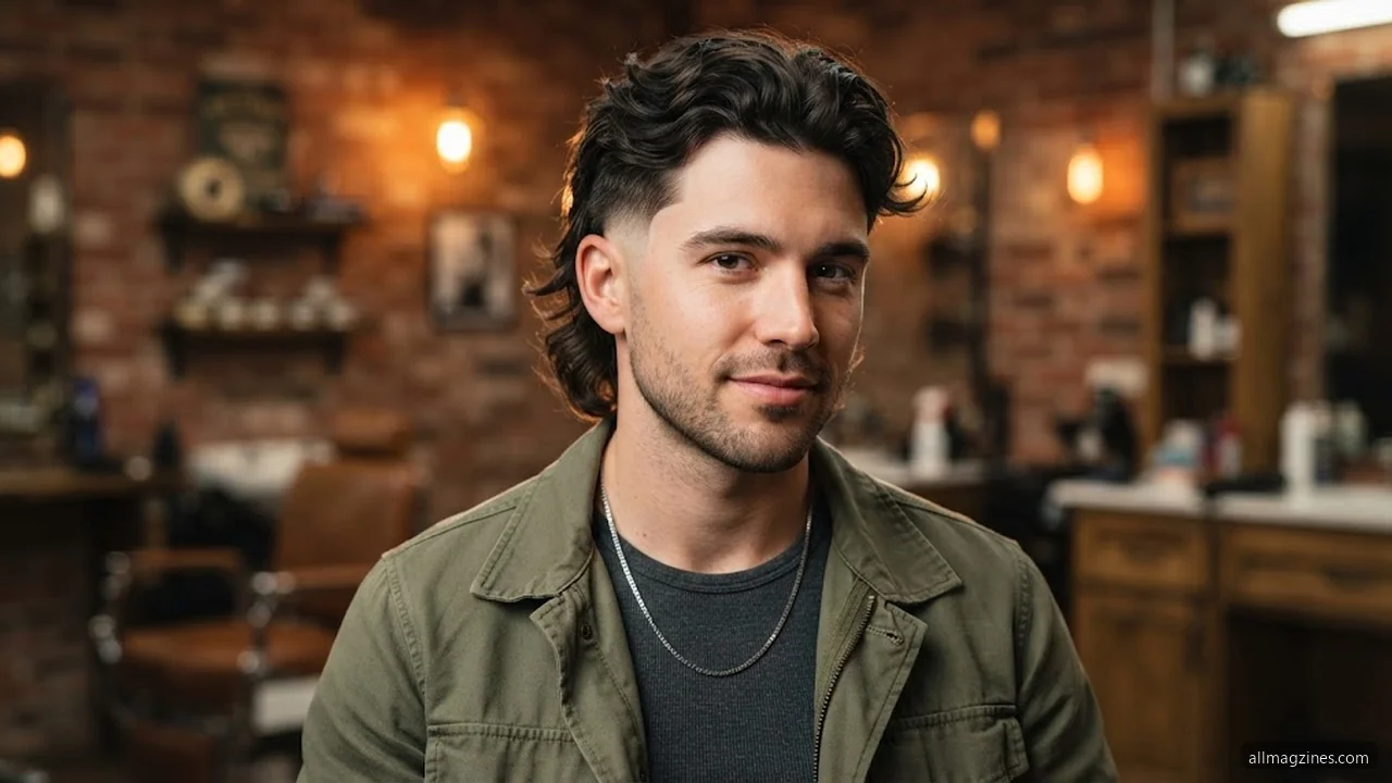 Low Burst Taper Mullet - Taper Low Burst Fade hair visualizer